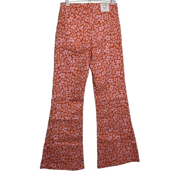 Cotton On Womens Original Flare Jeans Bella Daisy Groovy 70s Floral Y2K NWT US 4 - Picture 7 of 9